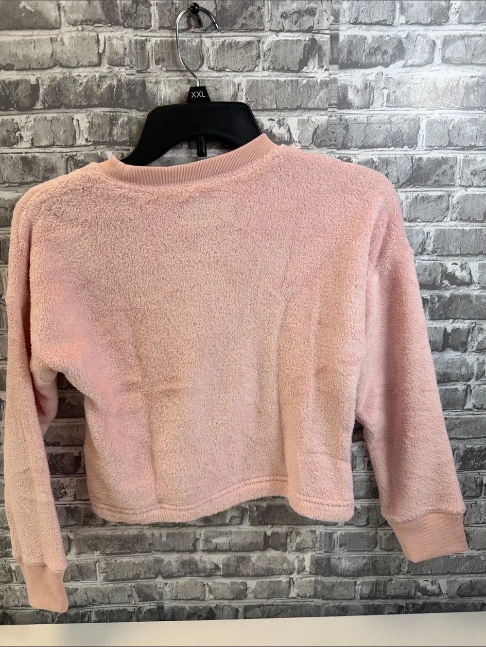 NWT Abercrombie kids Cozy Pink Sherpa sleep shirt